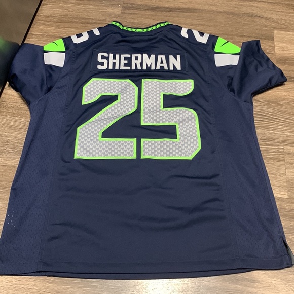 Seattle Seahawks Sherman jersey - Picture 6 of 7